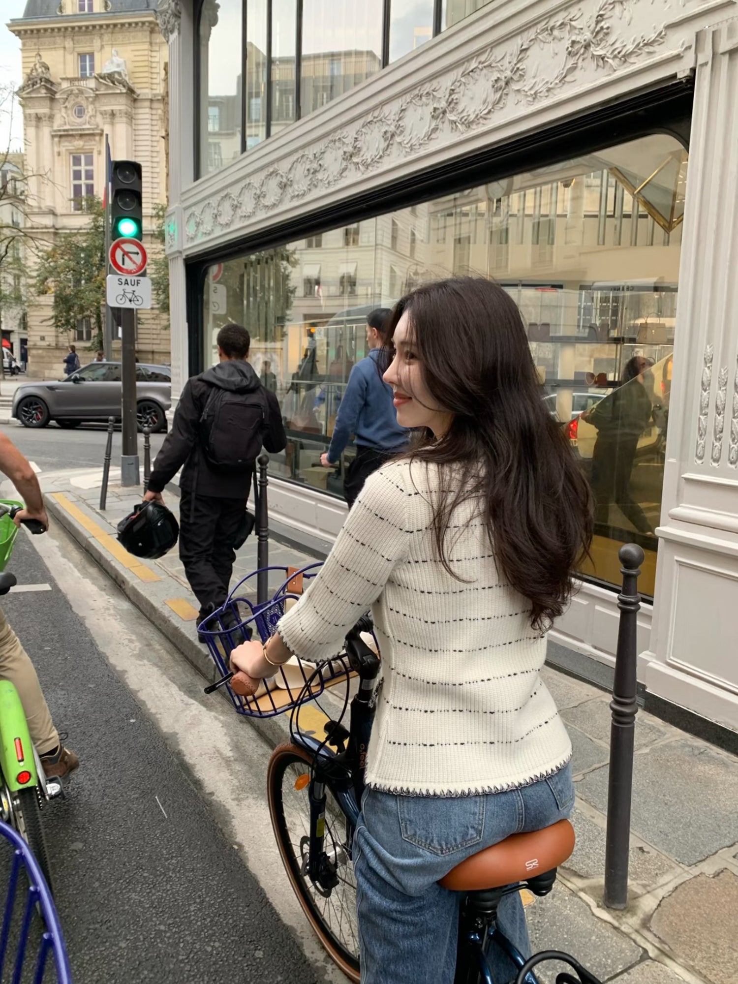 Elegant Knitted Cardigan Top Korean Style Base Layer Shirt for Women Sister's Favorite Lap1a New Series Outerwear