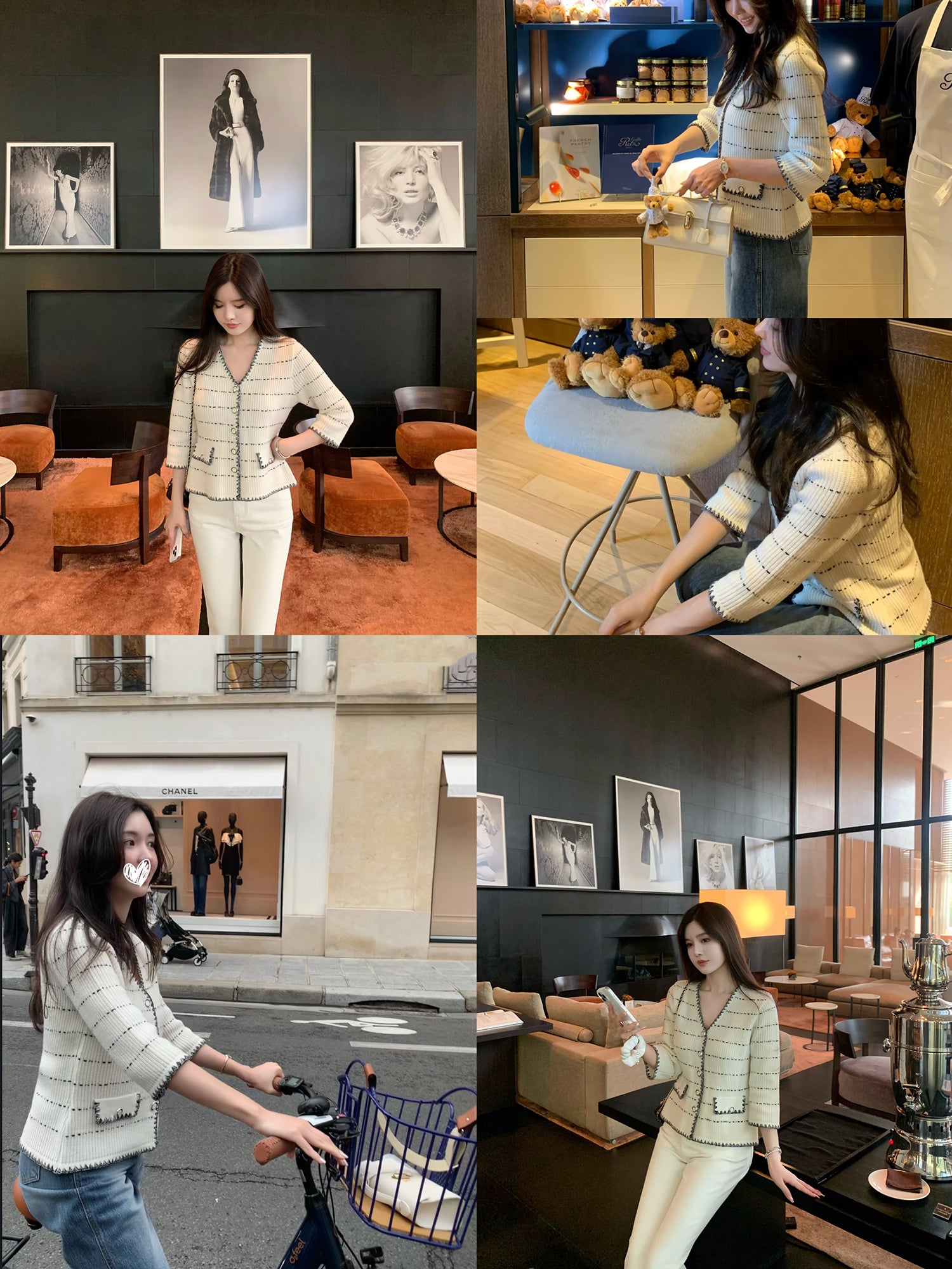 Elegant Knitted Cardigan Top Korean Style Base Layer Shirt for Women Sister's Favorite Lap1a New Series Outerwear